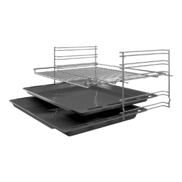 Bosch | Oven | HBF010BR1S | 66 L | A | Multifunctional | Manual | Knobs | Height 59.5 cm | Width 59.4 cm | Stainless steel