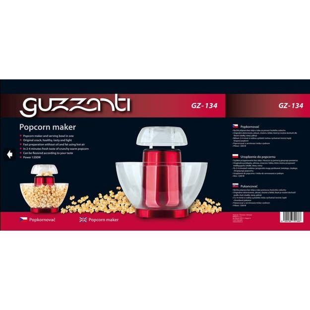 Spragėsių gaminimo aparatas Guzzanti GZ 134, GU11213