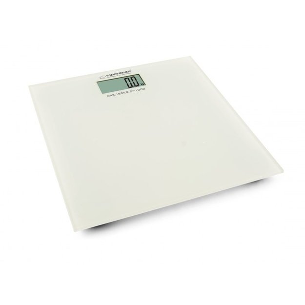 Weighing scale bathroom Esperanza Aerobic EBS002W (white color)