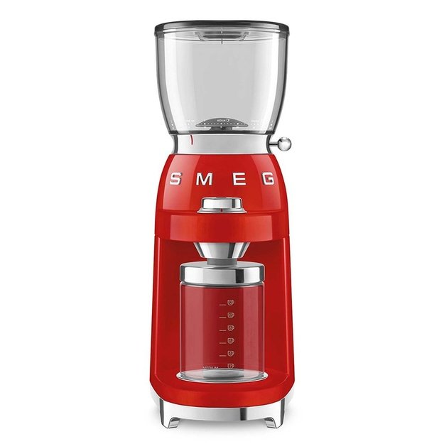 Smeg 50 s Style Coffee Grinder CGF11RDEU Red