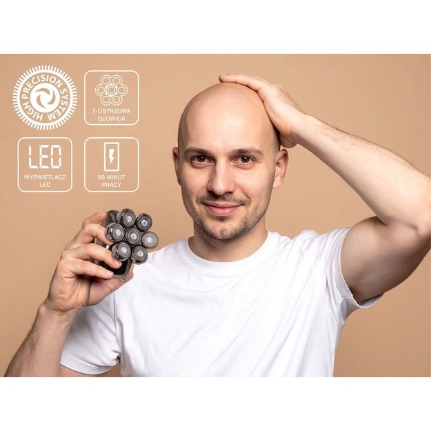 ELDOM ELECTRIC FACE AND HEAD SHAVER 5-IN-1 G61