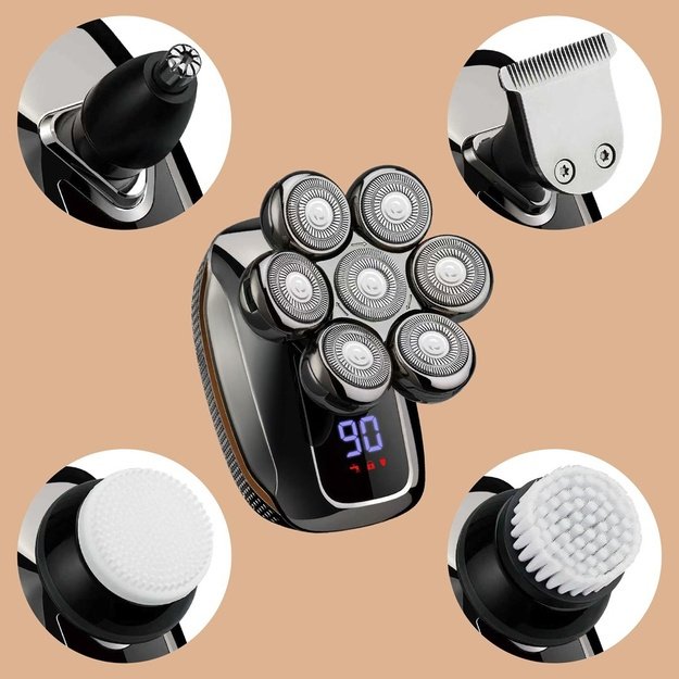 ELDOM ELECTRIC FACE AND HEAD SHAVER 5-IN-1 G61