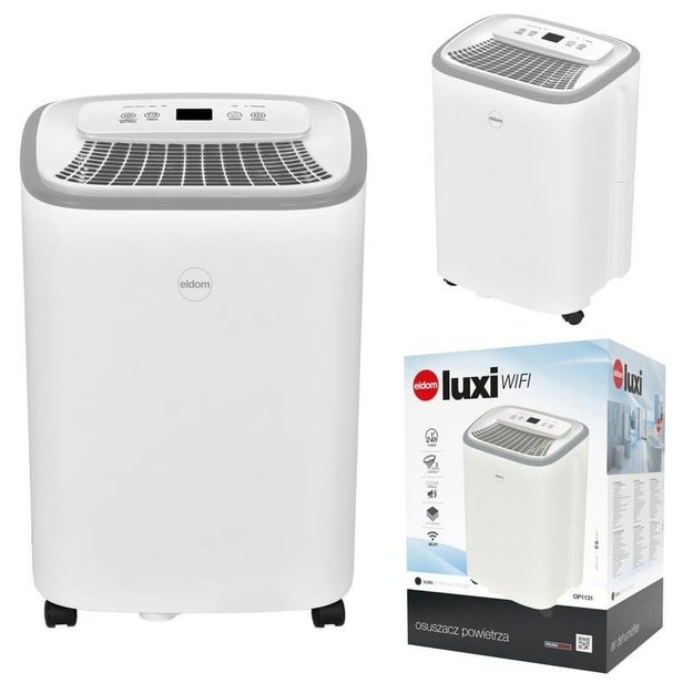 ELDOM OP1131 LUXI WIFI DEHUMIDIFIER WHITE