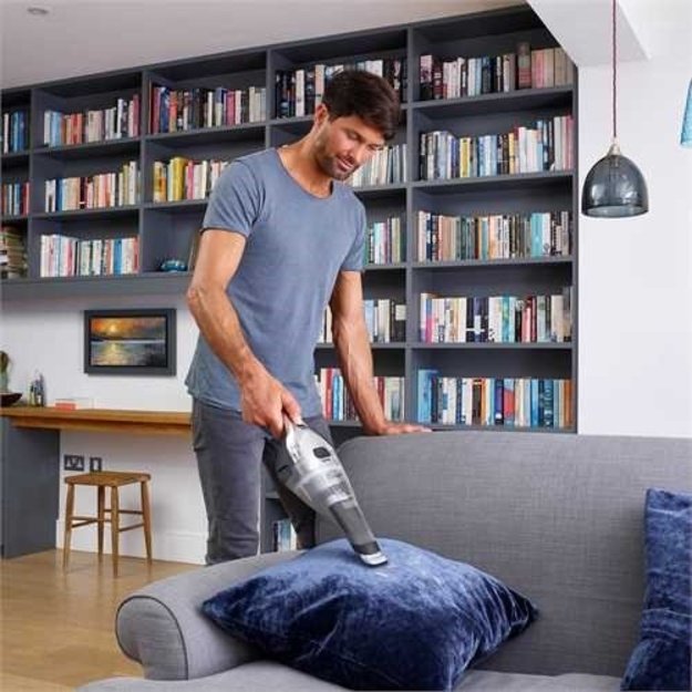 BLACK & DECKER | Vacuum Cleaner | NVC220WC-QW | Cordless operating | Handstick | 7.2 V | Grey