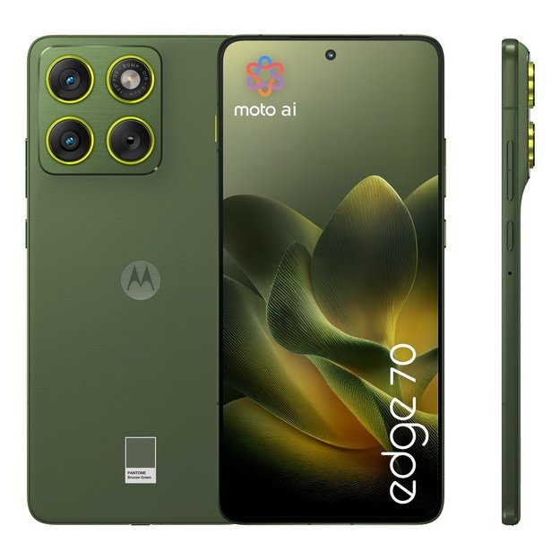 Motorola edge 70 17 cm (6.7 ) Dual SIM Android 16.0 5G USB Type-C 12 GB 512 GB 4800 mAh Green