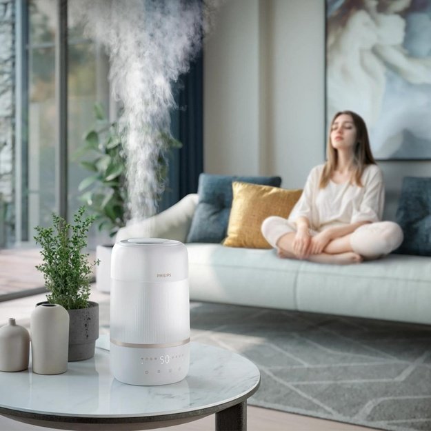 Philips 1000 series HU1510/04 humidifier Ultrasonic 3 L White 19 W
