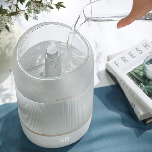 Philips 1000 series HU1510/04 humidifier Ultrasonic 3 L White 19 W