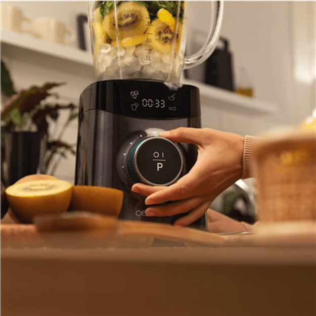 Cecotec Blender | Power Black Titanium 1800 Advance | Tabletop | 1800 W | Jar capacity 1.8 L | Jar material Glass | Ice crushing
