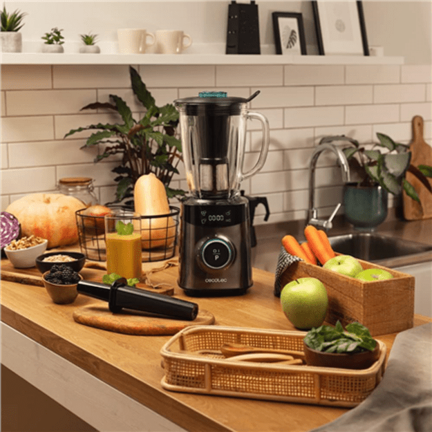 Cecotec Blender | Power Black Titanium 1800 Advance | Tabletop | 1800 W | Jar capacity 1.8 L | Jar material Glass | Ice crushing