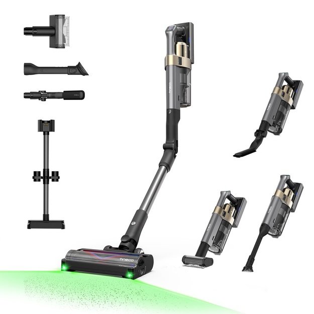 Tineco PURE ONE A90S handheld vacuum Black, Grey, Beige Bagless