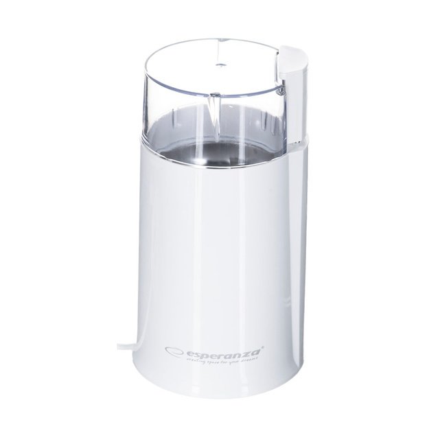 Grinder for coffee Esperanza Espresso EKC001W (160W, impact, white color)