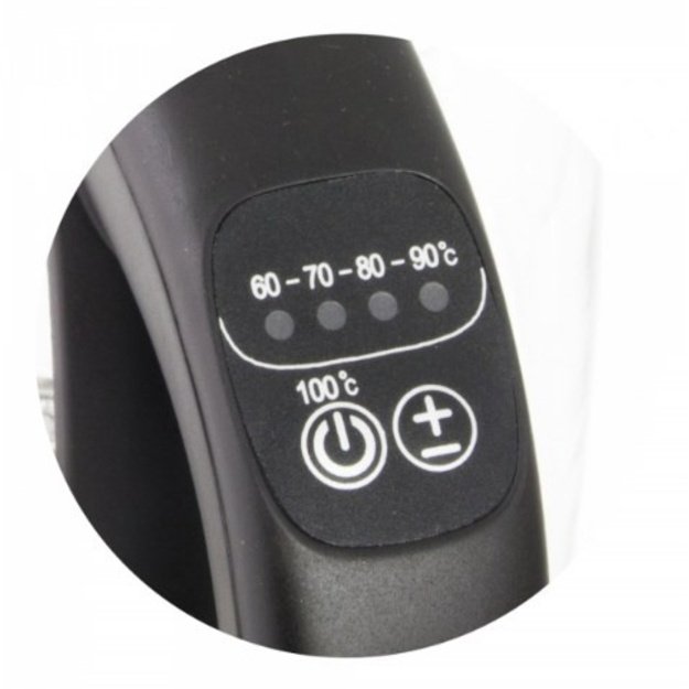 Kettle electric Esperanza LOIRE EKK027 (2200W 1.7l, black color)