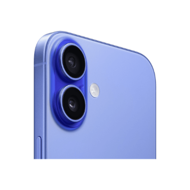 Apple | iPhone 16 | Ultramarine | 6.1   | 2556 x 1179 pixels | OLED | A18 | Internal RAM 8 GB | 128 GB | Dual SIM | Nano SIM | 5