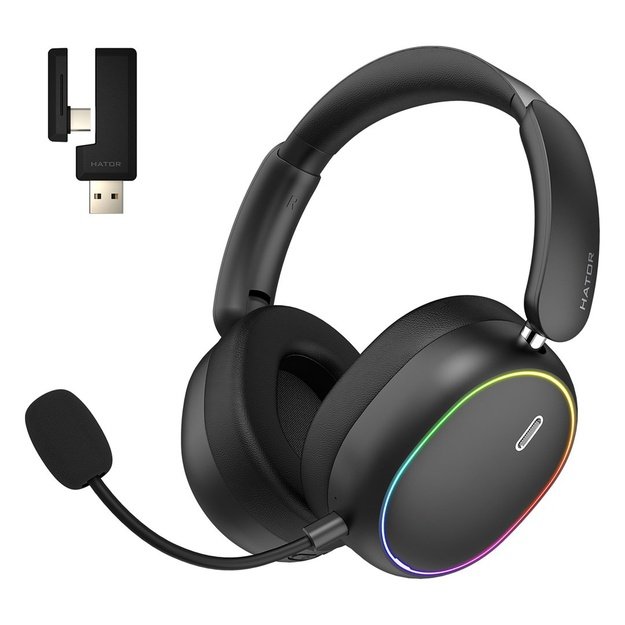 Gaming Headset Hator Phoenix 2 Wireless Black