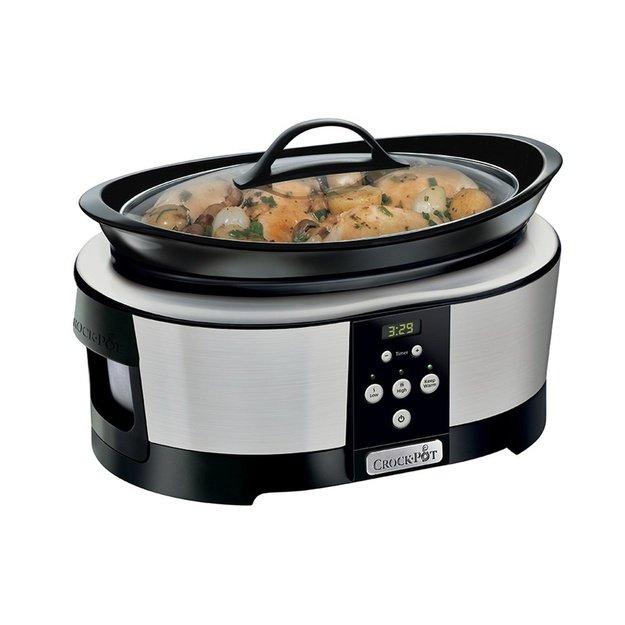 Crock-Pot SCCPBPP605-050 5.7-litre slow cooker (chrome)