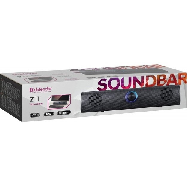 Defender Z11 soundbar 6W LED 65311 black