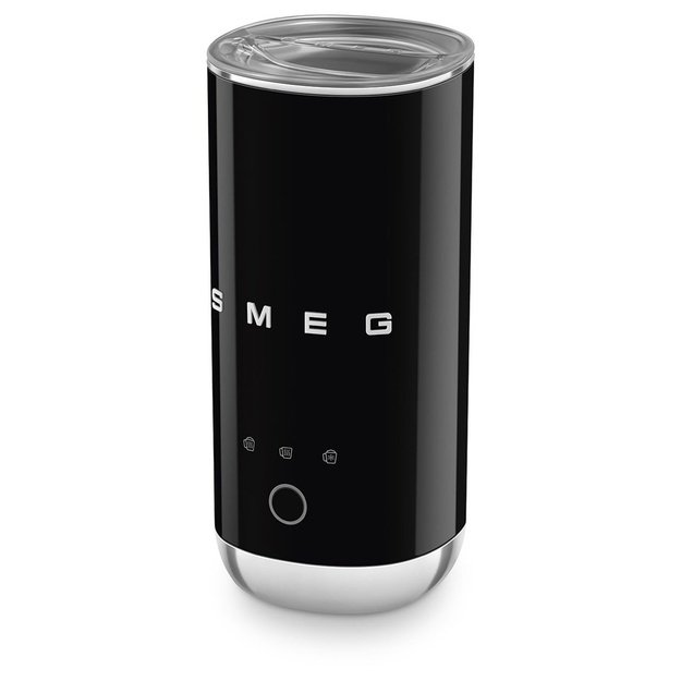 Smeg Milk Frother MFF02BLEU, 3 Functions, Non-stick, 500W, Black