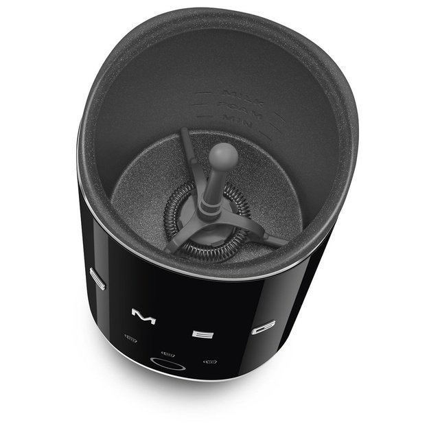 Smeg Milk Frother MFF02BLEU, 3 Functions, Non-stick, 500W, Black