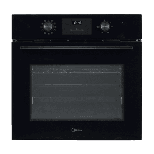 Midea MBO65M80M1-BK Oven, Built-in, Electric, Width 59.5 cm, Touch Display, Black