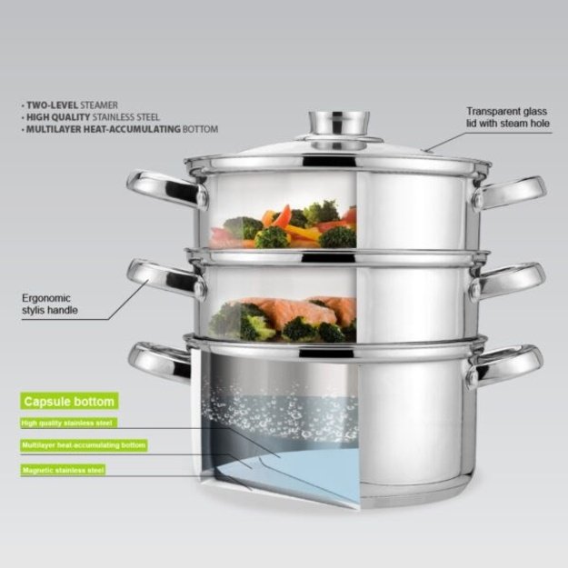 Cooking pot 24cm 5.0L MR-2900-24 MAESTRO