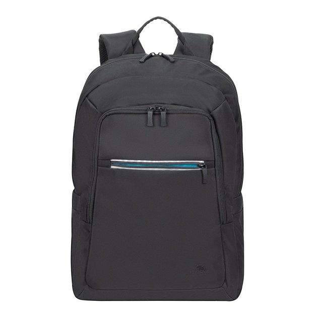 RIVACASE 7561 Laptop Backpack 15.6 -16  Alpendorf ECO, black, waterproof material, eco rPet, pockets for smartphone, documents,