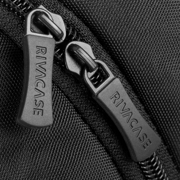 RIVACASE 7561 Laptop Backpack 15.6 -16  Alpendorf ECO, black, waterproof material, eco rPet, pockets for smartphone, documents,