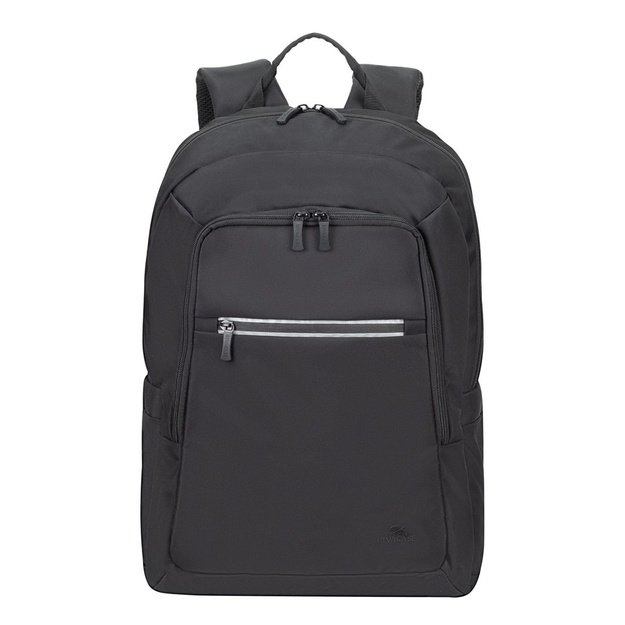 RIVACASE 7561 Laptop Backpack 15.6 -16  Alpendorf ECO, black, waterproof material, eco rPet, pockets for smartphone, documents,