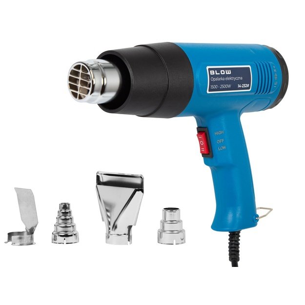 Electric heat gun 1500 / 2500W 300 - 650&deg;C BLOW
