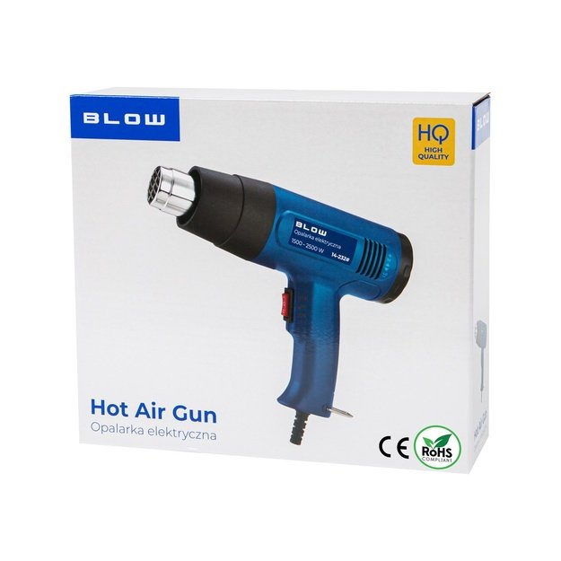 Electric heat gun 1500 / 2500W 300 - 650&deg;C BLOW