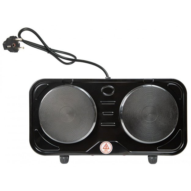Two-burner adjustable electric cooker BLOW 2000W