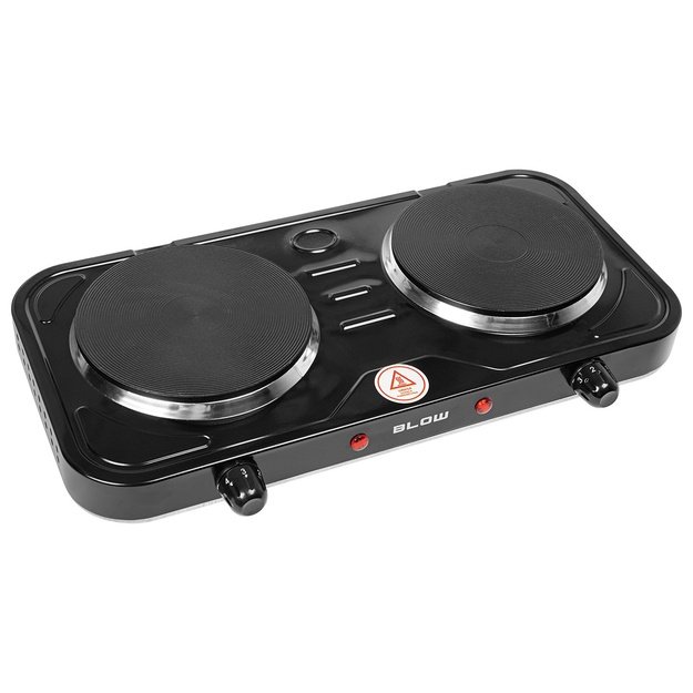 Two-burner adjustable electric cooker BLOW 2000W