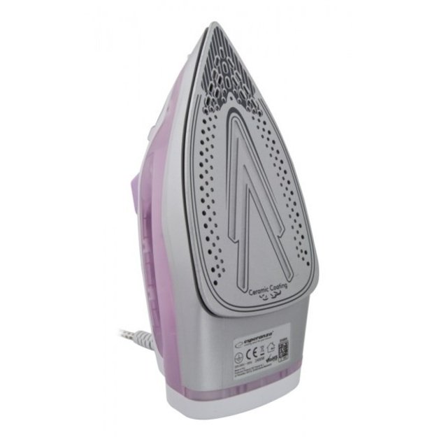 Iron steam Esperanza TULLE EHI004 (2400W, white color)