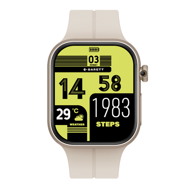 Smartwatch Garett Next AI 4G Silver