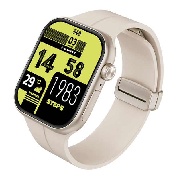 Smartwatch Garett Next AI 4G Silver