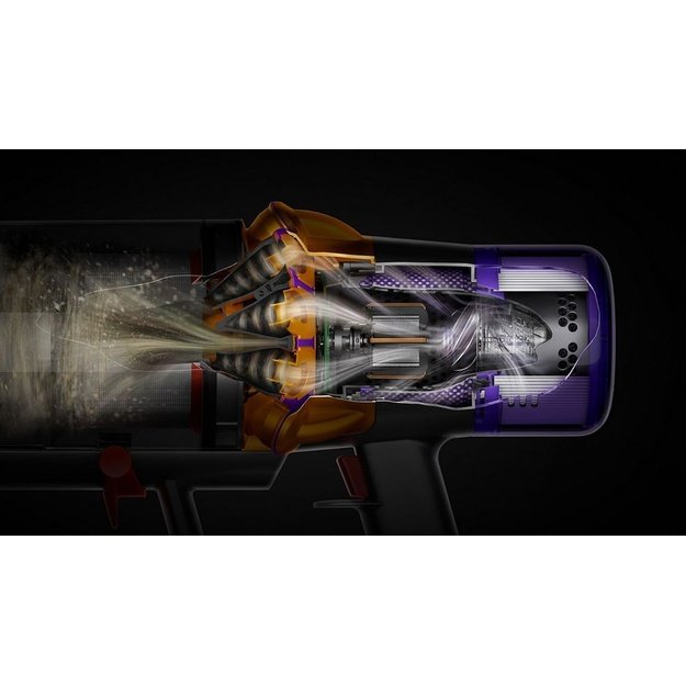 Dyson V15s Detect Submarine 2-in-1 stick vacuum Battery Dry&wet Bagless 0.77 L Nickel, Yellow