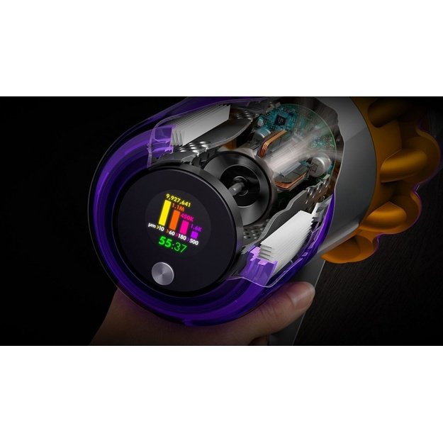 Dyson V15s Detect Submarine 2-in-1 stick vacuum Battery Dry&wet Bagless 0.77 L Nickel, Yellow