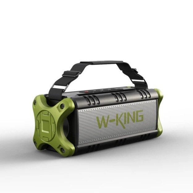 Belaidė &bdquo;Bluetooth&ldquo; kolonėlė W-KING D8, žalia
