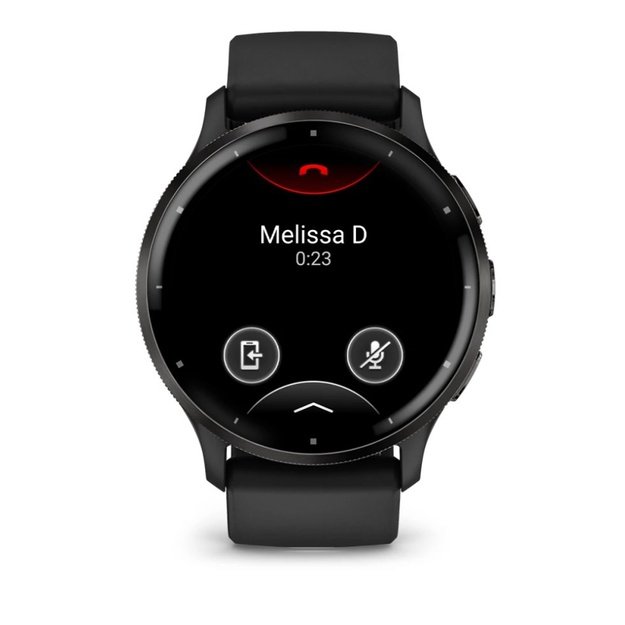 Garmin Venu 3 3.56 cm (1.4 ) AMOLED 45 mm Digital 454 x 454 pixels Touchscreen Black Wi-Fi GPS (satellite)