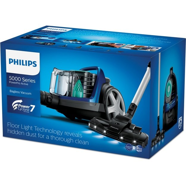 Philips 5000 series FC9557/09 vacuum 1.5 L Cylinder vacuum Dry 900 W Bagless
