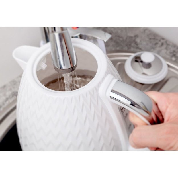 NELA kettle, 1.7 l capacity, 2000 W power, white