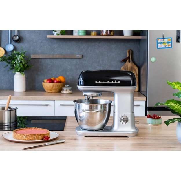 Gorenje MMC1000RLBK food processor 1000 W 4.5 L Black, Metallic