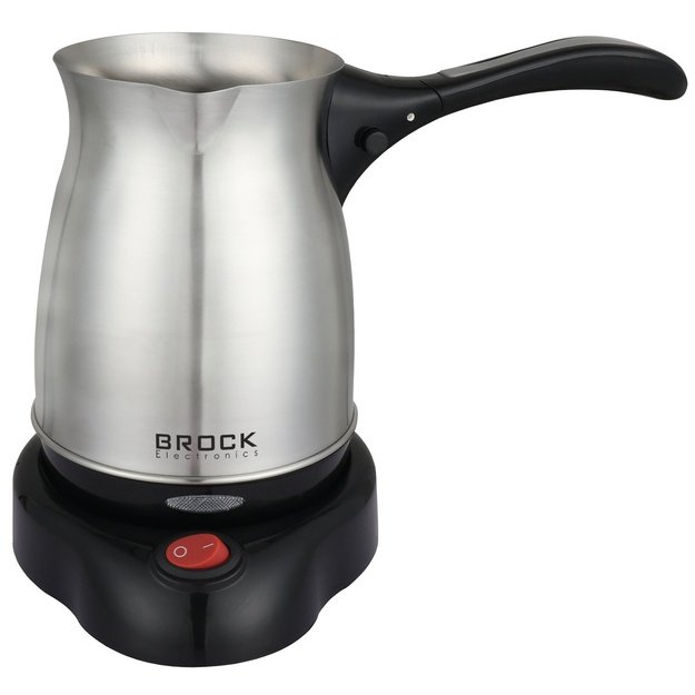Brock ECP 105 Turkish Coffee Maker, Black/Steel