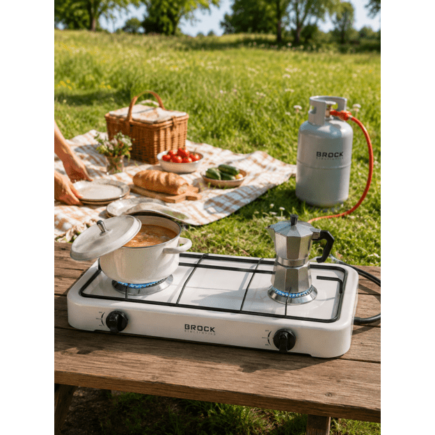 Brock GS 002 W Gas Stove
