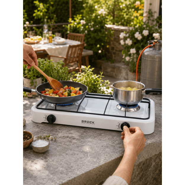 Brock GS 002 W Gas Stove