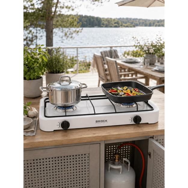 Brock GS 002 W Gas Stove