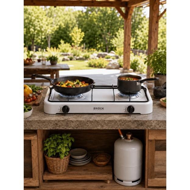 Brock GS 002 W Gas Stove