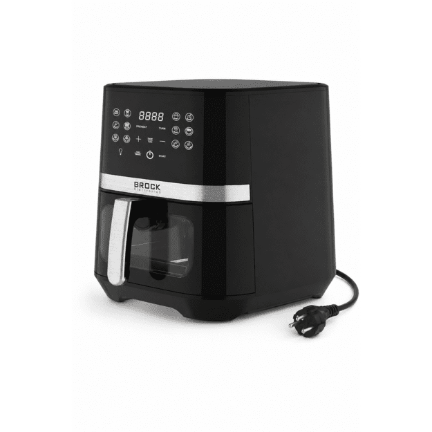 Brock DAF 6501 G Air Fryer 6,5L 1800W, Grey