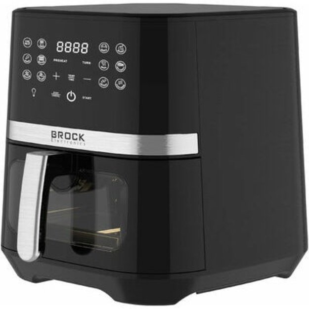 Brock DAF 6501 G Air Fryer 6,5L 1800W, Grey