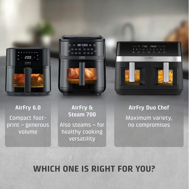 Caso AirFry  amp Steam 700
