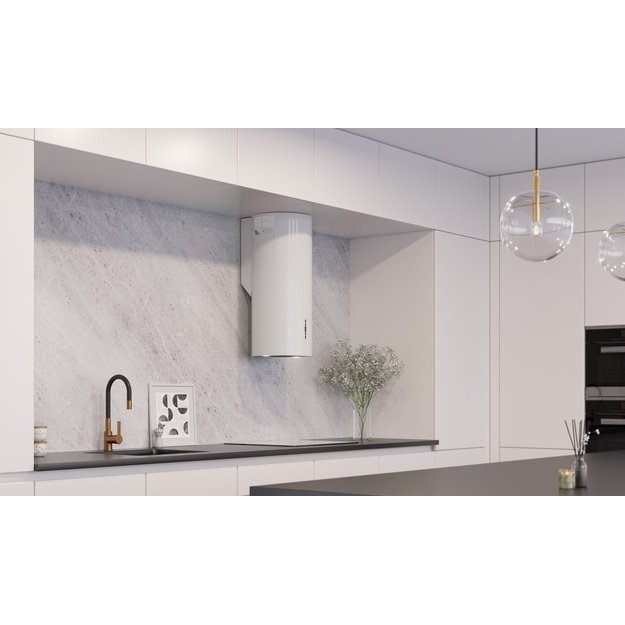 Gartraukis MAAN Elba2 W835 baltas
